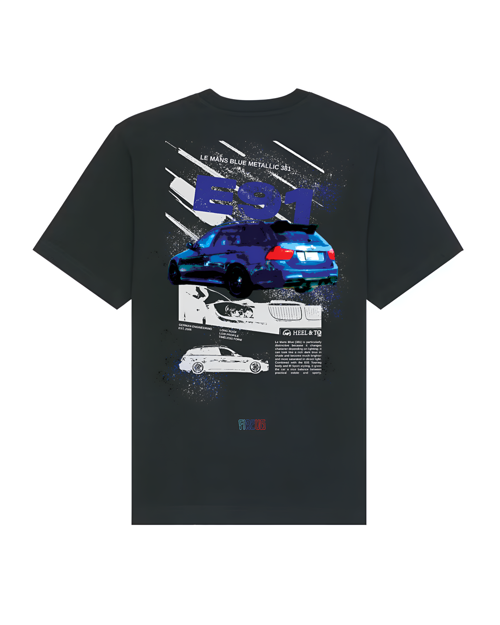 FIREUG BMW E91 Marškinėliai