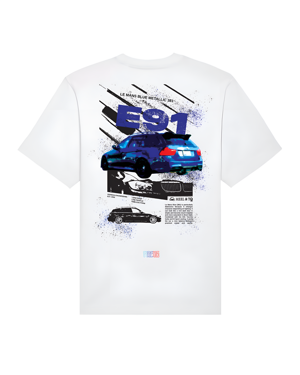FIREUG BMW E91 Marškinėliai