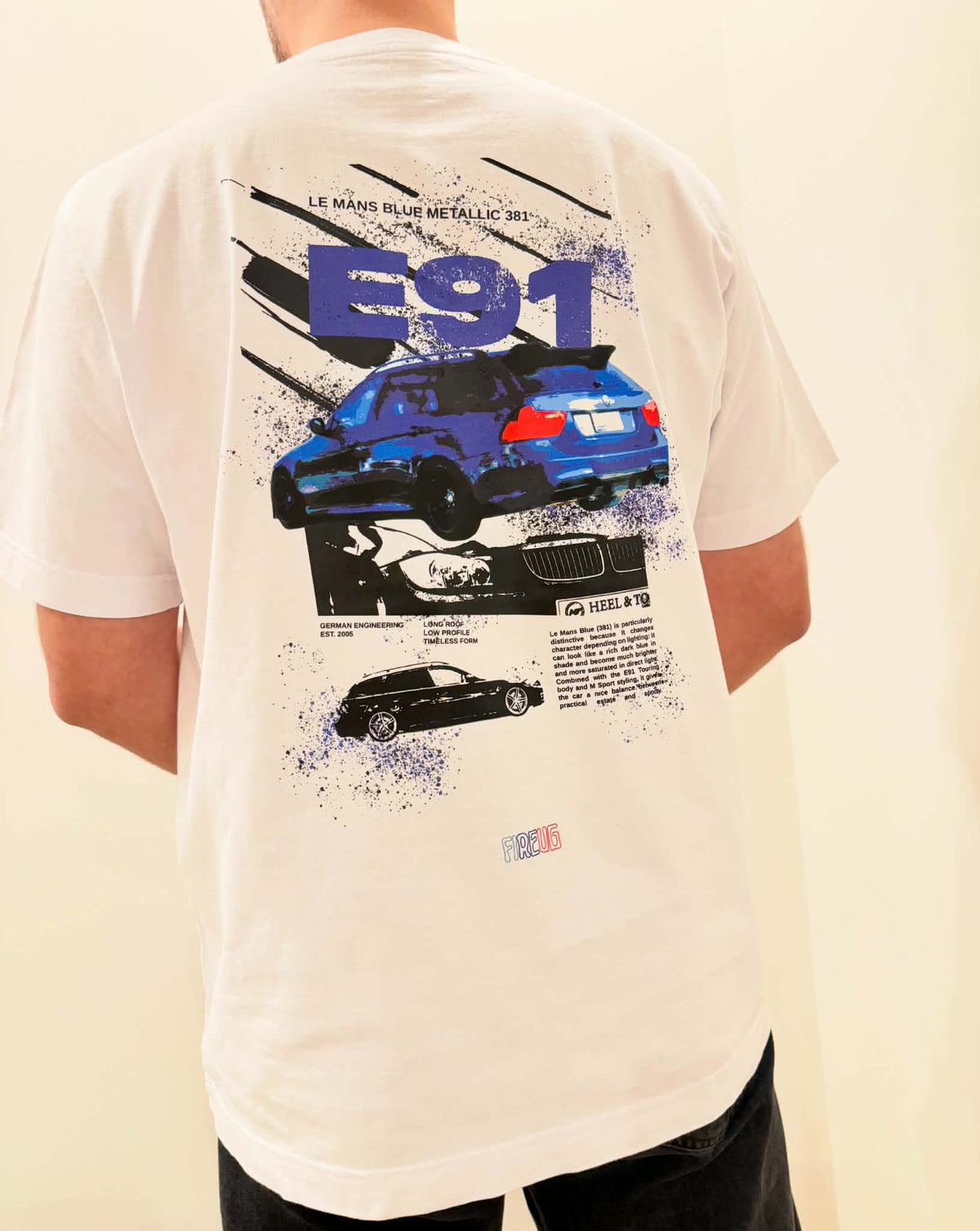 FIREUG BMW E91 Marškinėliai